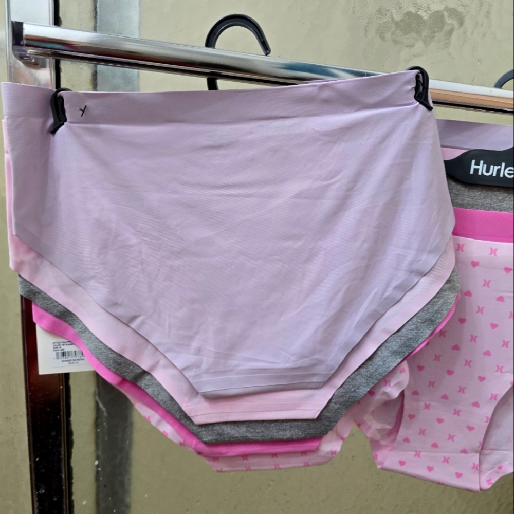 NWT Hurley Beautiful 3PK Multicolor Briefs, SZs L & M. Bonded Finishes. $35 Each - Picture 8 of 12